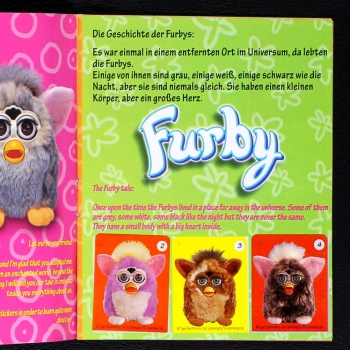 Furby Vidal sticker album - Bubble Gum