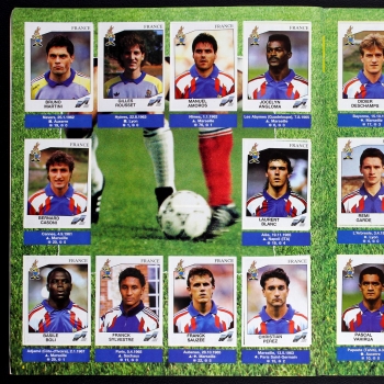 Euro 92 Panini sticker album complete