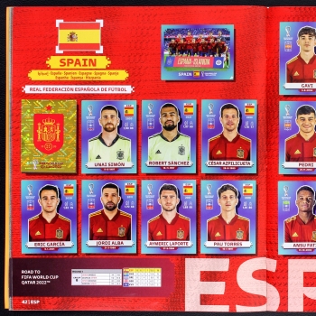 Qatar 2022 Panini Sticker Album komplett