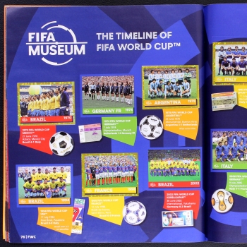 Qatar 2022 Panini Sticker Album komplett