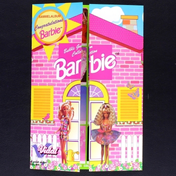 Barbie Vidal Sticker Folder - Kaugummi Bilder