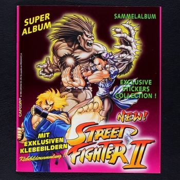 Street Fighter 2 Kuroczik Sticker Folder - Kaugummi Bilder