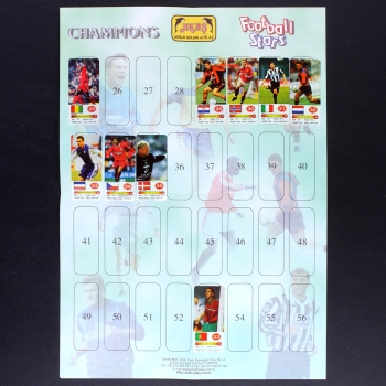 Football Stars Akas Sticker Folder - Kaugummi Bilder