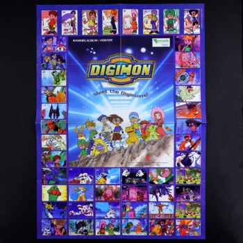 Digimon Kuroczik Sticker Folder - Kaugummi Bilder