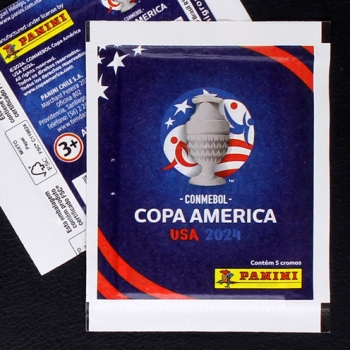Copa America USA 2024 Panini Sticker Tüte - Brasil Version