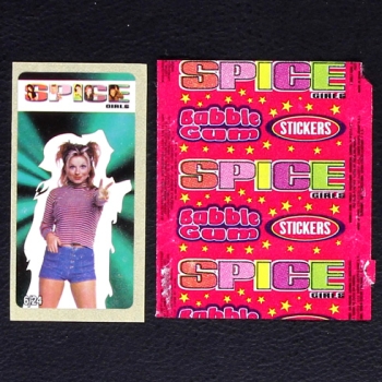 Spice Girls Bubble Gum - Wrapper