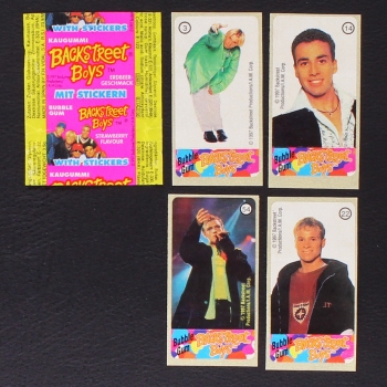 Backstreet Boys Kuroczik Bubble Gum - Wrapper + Sticker