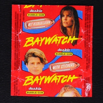 Baywatch dunkin Bubble Gum - Wrapper