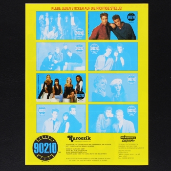 Beverly Hills 90210 Kuroczik Sticker Folder - Kaugummi Bilder
