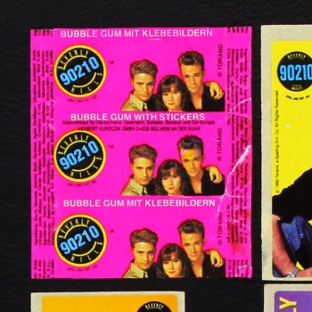 Beverly Hills 90210 Kuroczik Bubble Gum - Wrapper + Sticker