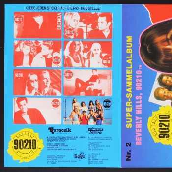 90210 Beverly Hills 2 Kuroczik sticker Folder - Bubble Gum