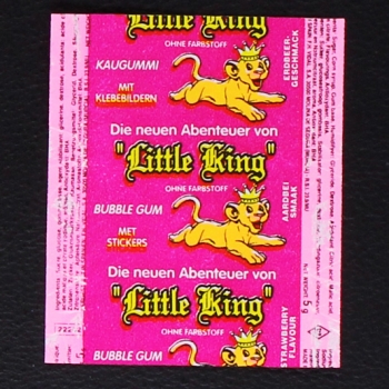 Little King Vidal Bubble Gum - Wrapper