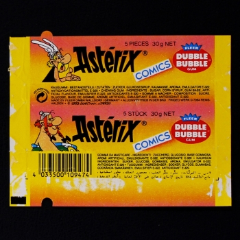Asterix Comics Fleer Bubble Gum - Wrapper