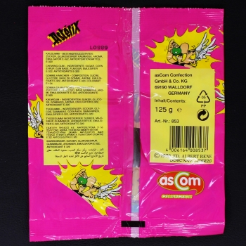 Asterix asCom Bubble Gum - Big Wrapper