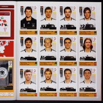 Euro 2008 Panini Sticker Album komplett - Swiss Edition