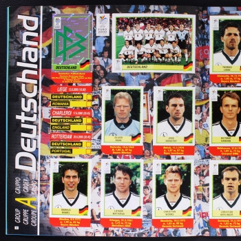 Euro 2000 Panini Sticker Album komplett