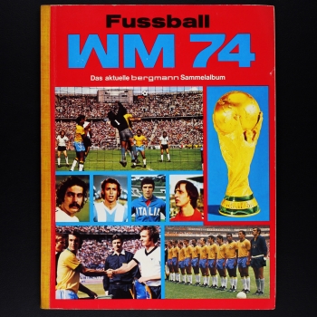 Fußball WM 74 Bergmann Album