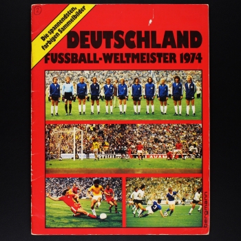 Deutschland Fußball-Weltmeister 1974 Bergmann Album