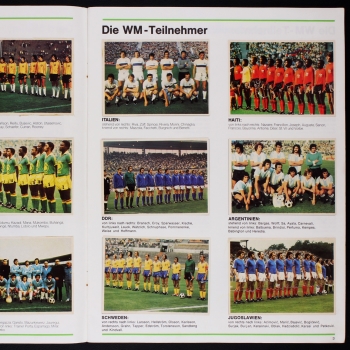 Deutschland Fußball-Weltmeister 1974 Bergmann Album komplett