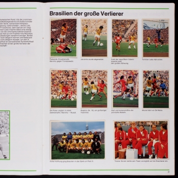 Deutschland Fußball-Weltmeister 1974 Bergmann album complete