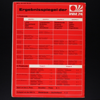 Deutschland Fußball-Weltmeister 1974 Bergmann album complete