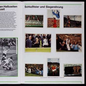 Deutschland Fußball-Weltmeister 1974 Bergmann Album komplett