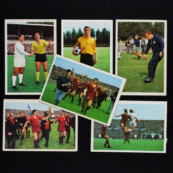 Fußball 1967 Bergmann Cards complete