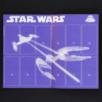 Star Wars Crazy Planet sticker Folder - Bubble Gum