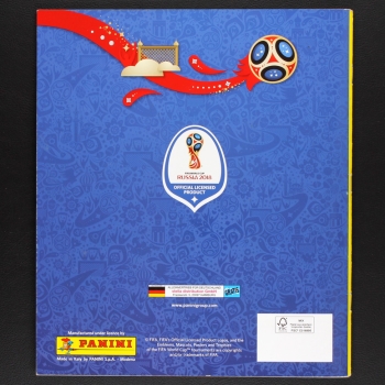 Russia 2018 Panini Sticker Album komplett