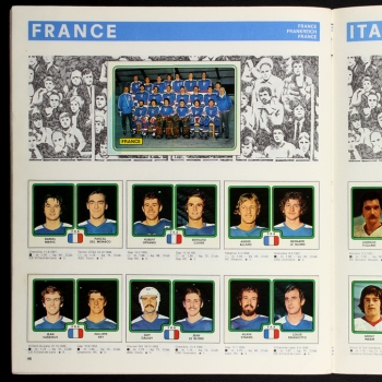 Hockey 79 Panini Sticker Album teilgefüllt