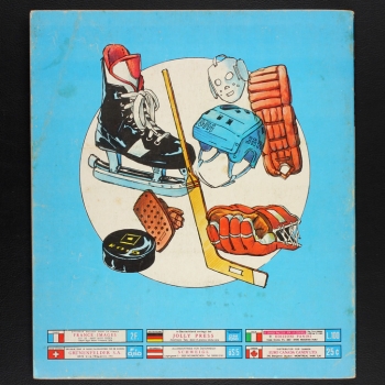 Hockey 79 Panini Sticker Album teilgefüllt