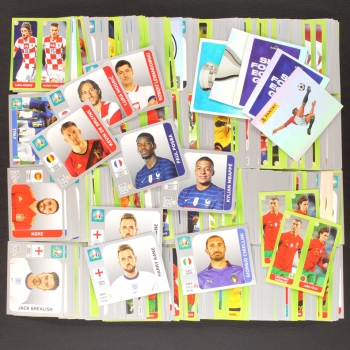 Euro 2020 Panini Album + 740 Sticker - Swiss Pearl Edition