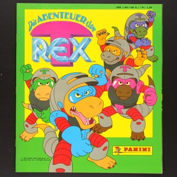 Die Abenteuer der T-Rex Panini Sticker Album