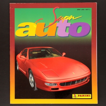 Super Auto Panini Sticker Album