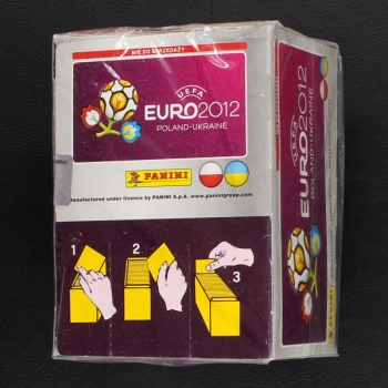 Euro 2012 Panini Sticker Box - Wedel Version