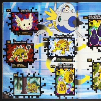 Digimon 2 Panini Sticker Album komplett