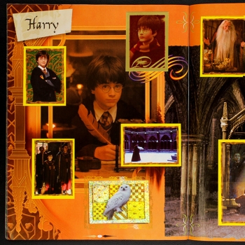 Harry Potter Stein der Weisen Panini sticker album complete