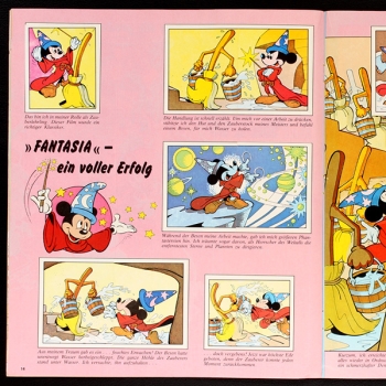 Mickey Panini sticker album complete