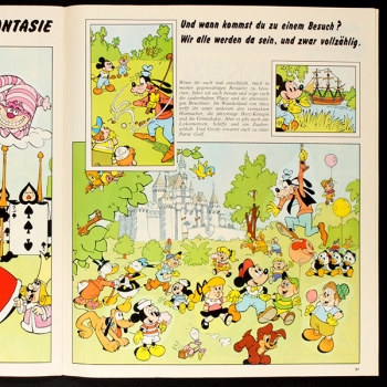 Mickey Panini Sticker Album komplett