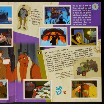 Atlantis Panini Sticker Album komplett