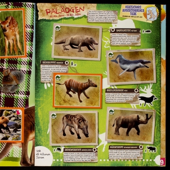 Tiere Panini Sticker Album komplett