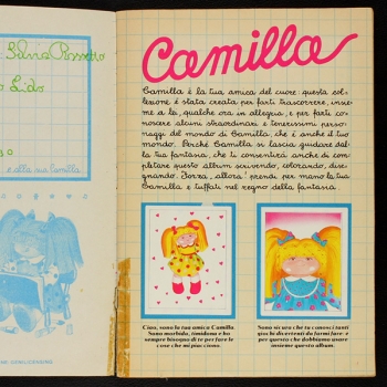 Camilla Panini Sticker Album komplett - I