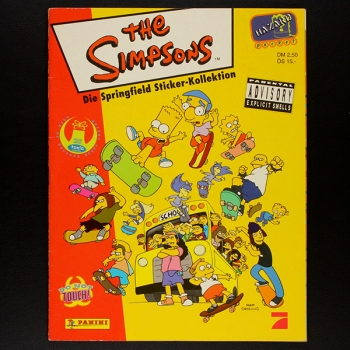 Simpsons Panini Sticker Album