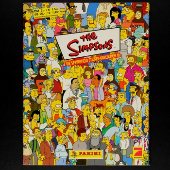Simpsons 3 Panini Sticker Album