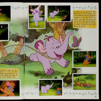 Heffalump Panini Sticker Album komplett