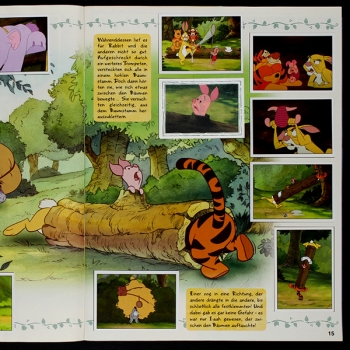 Heffalump Panini Sticker Album komplett