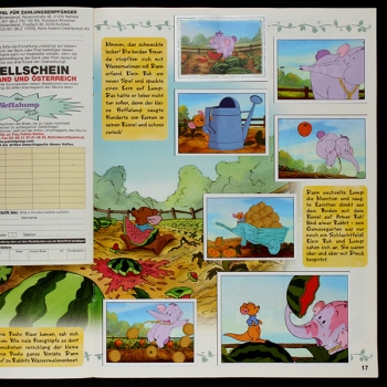 Heffalump Panini Sticker Album komplett