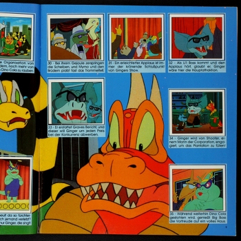 T-Rex Panini Sticker Album komplett