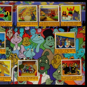 T-Rex Panini sticker album complete