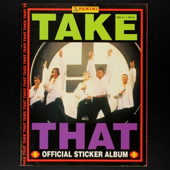 Take That Panini Sticker Album